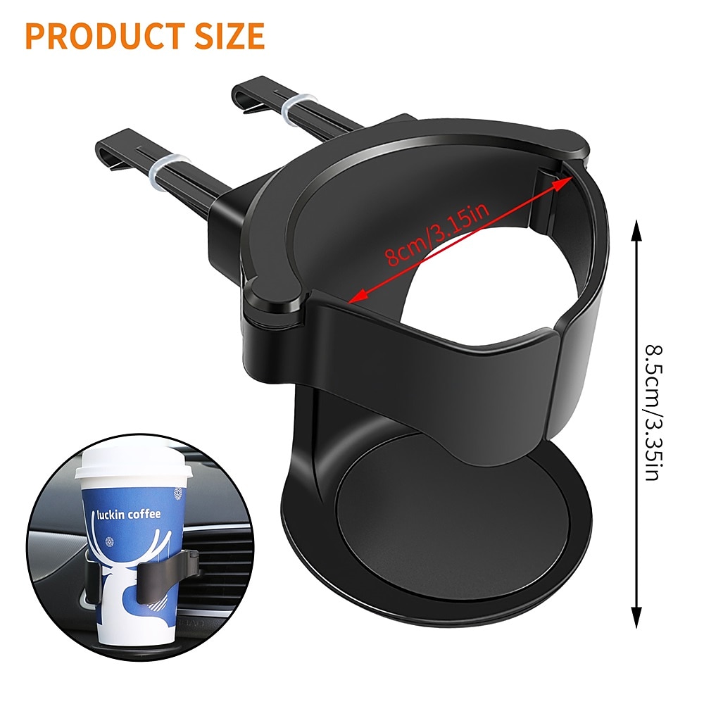 New Car Air Vent Drink Cup Bottle Holder AUTO Car Truck Water Bottle Holders Stands Car Cup Rack For Car Water Bottle Ashtray 2026 - $11.99 –P10