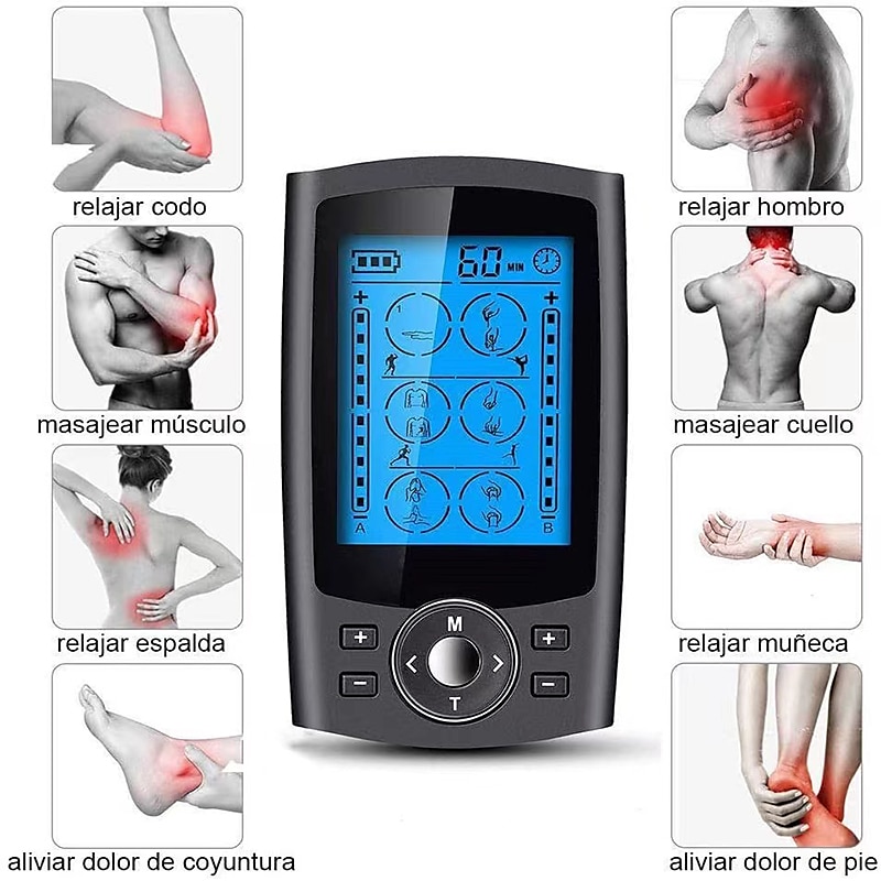 Tens Muscle Stimulator 36 Mode Electric EMS Acupuncture Body Massage  Digital Therapy Slimming Machine Electro Stimulator