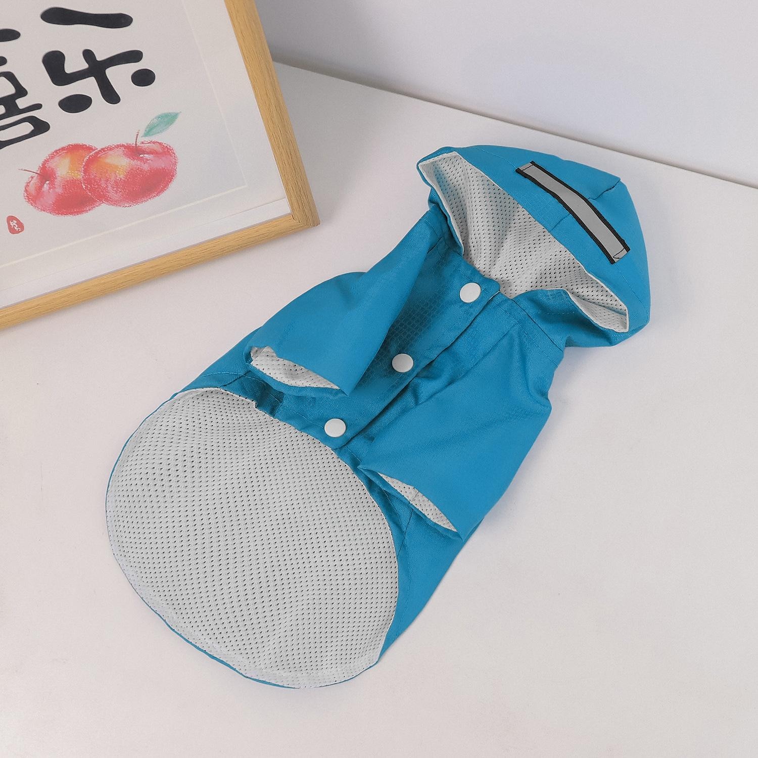 Cachorros Gatos Capa de Chuva Jaqueta de Chuva Moda Clássico Reflector Prova-de-Água Macio Lavável Confortável Ao ar livre Casual / Diário Roupas para cães for Bichon Frise Pomerânia Animais de de 2025 por $15.99 –P12