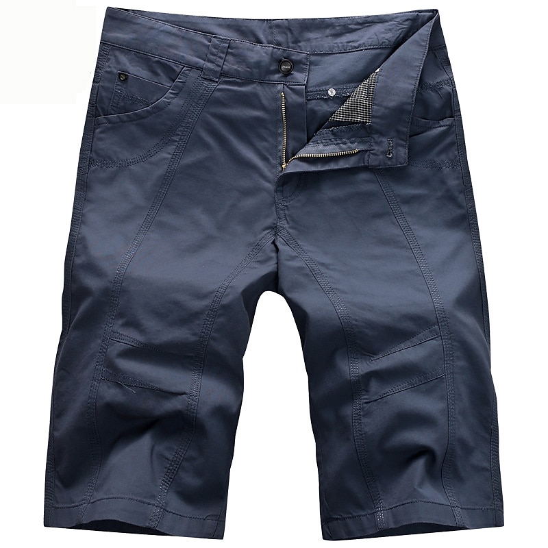 Per uomo Pantaloncini chino Bermuda Pantaloncini da lavoro Tasche Liscio Lunghezza del ginocchio Esterno Giornaliero Per uscire Misto cotone Di tendenza Streetwear Verde Cachi Media elasticità del 2025 a $25.99 –P6