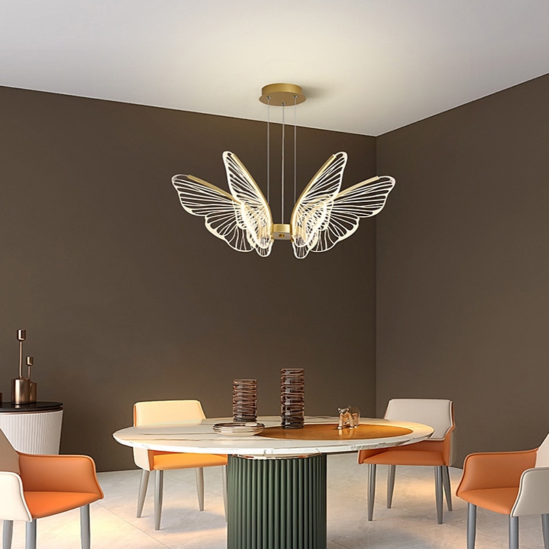 LED Pendant Light Butterfly Design 68cm Single Design Metal LED Nordic Style 220-240V 2025 - $464.29 –P3