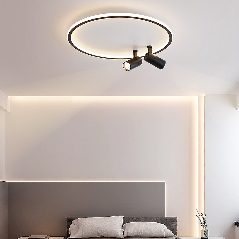 Lampade A Led Da Soffitto Con Faretto Per Camera Da Letto Rotonda/Quadrata Studio Per Bambini Showroom Soggiorno Moderne Faretti Per Interni Lampade Luster Fixture del 2025 a $215.89 –P3