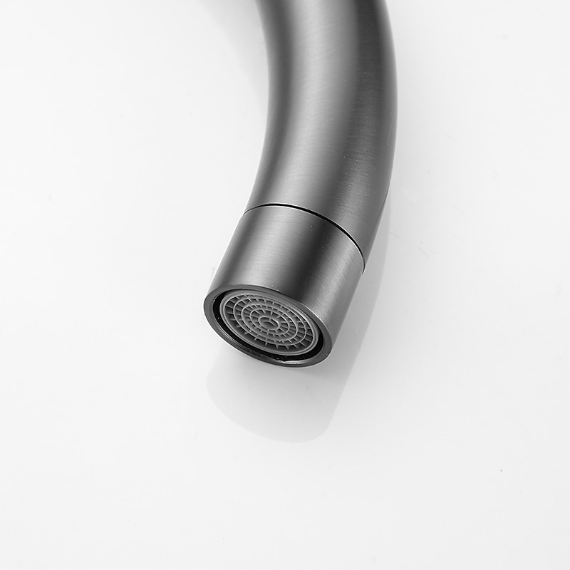 rubinetto per vasca montaggio a pavimento riempimento vasca autoportante rubinetti doccia ad alto flusso in ottone con rubinetti miscelatori doccia portatili bocca girevole (grigio canna di fucile) del 2025 a $372.59 –P4