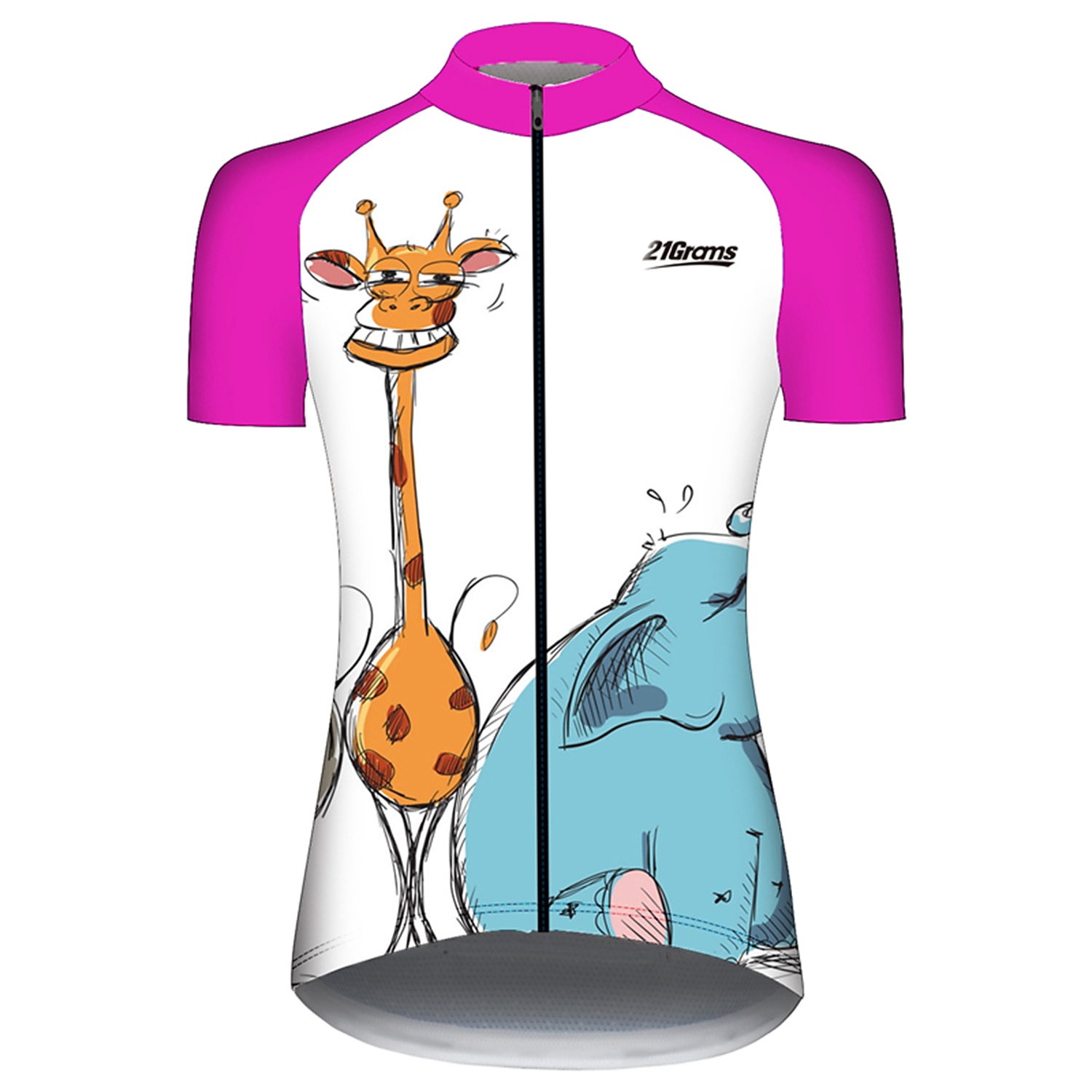 Femmes Maillot de cyclisme Animal Eléphant Girafe Manche Courte Cyclisme Maillot Top avec 3 poches arrière VTT Vélo tout terrain Cyclisme sur route Résistant aux UV Séchage Rapide Poche Arrière de 2025 ? $28.99 –P7