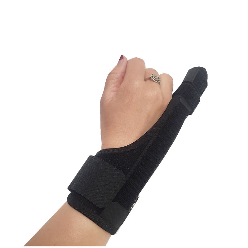 1pc Finger Splint Fracture Sprain Protector Finger Tendon Rupture Sheath With Steel Plate Fixation With Bone Fracture Stent 2025 - $18.99 –P4