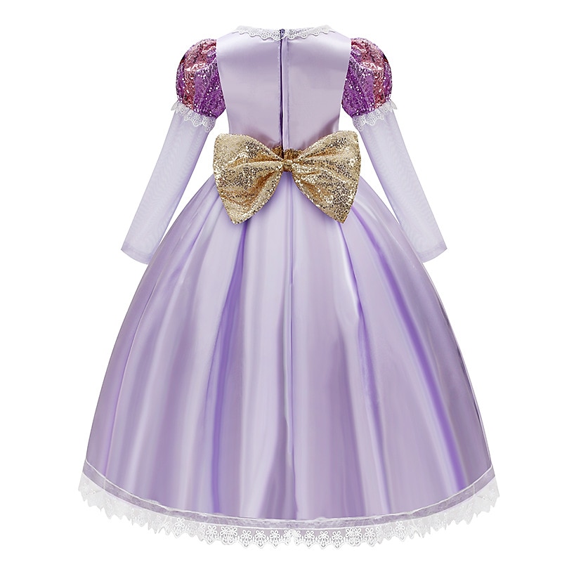 DinBasme Prințesă Rochie de fete cu flori Costum de petrecere tematică Cosplay for Fete Pentru copii Carnaval Mascaradă Săptămâna Cărții Invitat la nunta Ținute pentru evenimente școlare 2026 - $60.29 –P3