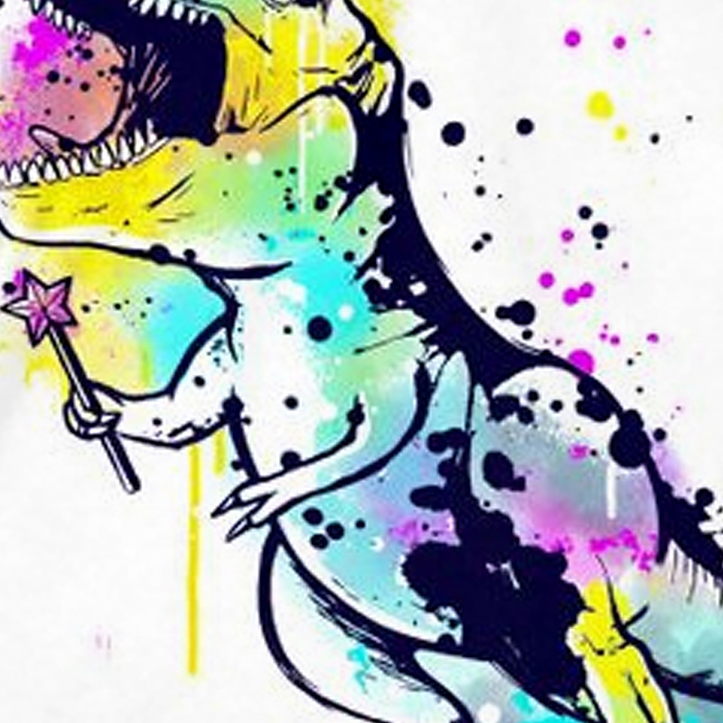 Lapset Poikien T-paita Tee Eläin Dinosaurus Pitkähihainen Crewneck Lasten toppi Kausaliteetti 3D-tulostus Tyylikäs Päivittäin Syksy Talvi Valkoinen 7-13 vuotta 2025 - $13.99 –P2