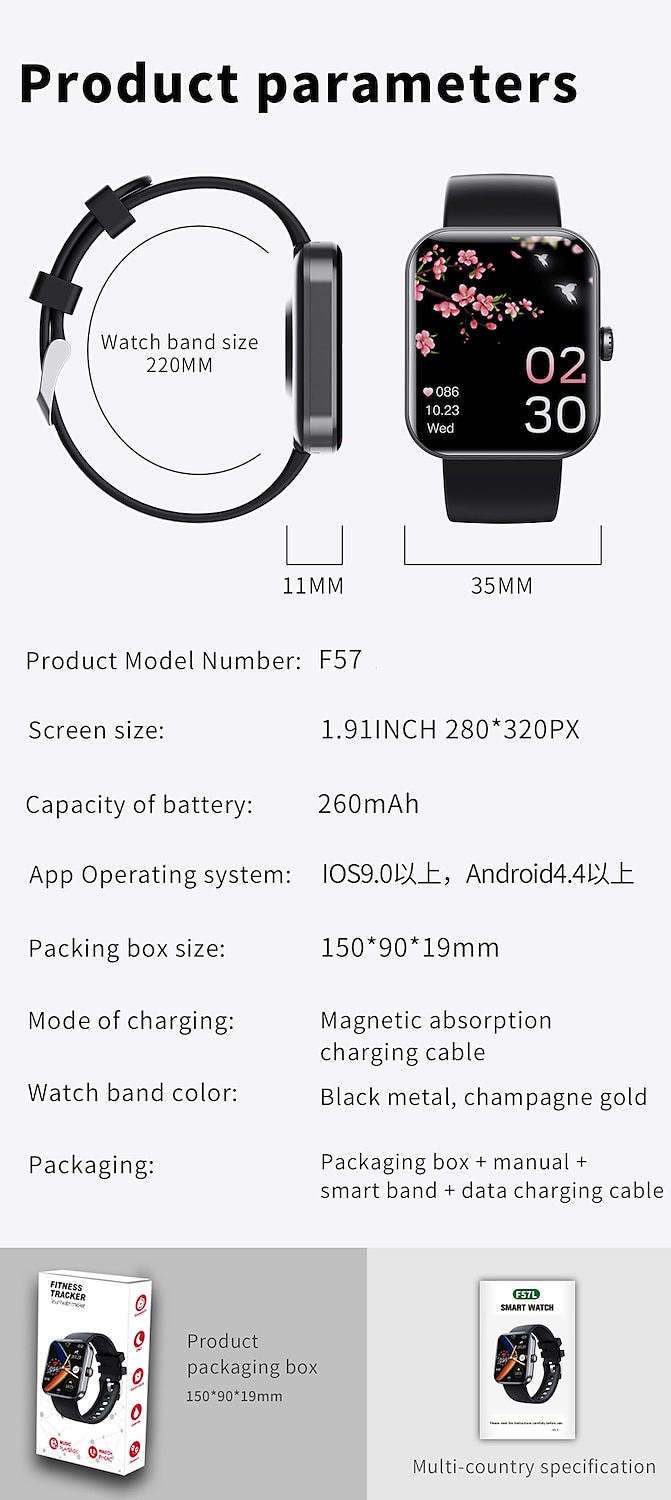 Smart Watch for Men - Full Touch Screen Sport Fitness Watch, IP67 Waterproof, Bluetooth Compatible with Android & iOS 2025 - $44.99 –P17