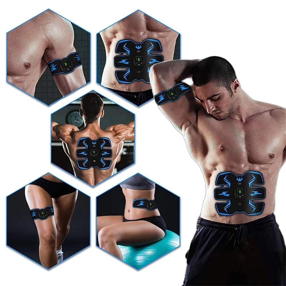 Trainer EMS Buikspier Stimulator Heup Trainer Slimme Spieren Elektrostimulator Toner Voor Fitness Vet Verbranden Gewichtsverlies Valentijnsdagcadeau 2026 - $37.99 –P3