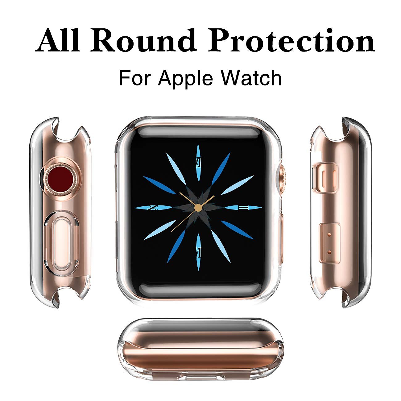 3 ед. Часы Защитная плёнка для экрана Совместим с Apple  iWatch Series 8/7/6/5/4/3/2/1 / SE Защитные пленки с ограничением бокового обзора Высокое разрешение Сенсорный чувствительный Закаленное стекло 2025 - $13.99 –P10