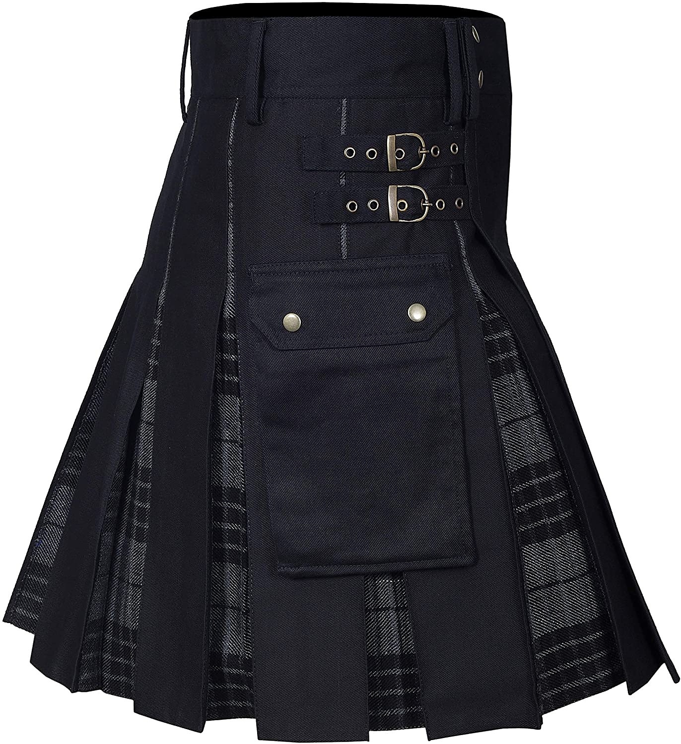 Retro Punk a gotika Skotské užitkové kilty Ren Faire Pánské Keltské Plesová maškaráda Večírek Dospělé Sukně 2025 - $45.99 –P8