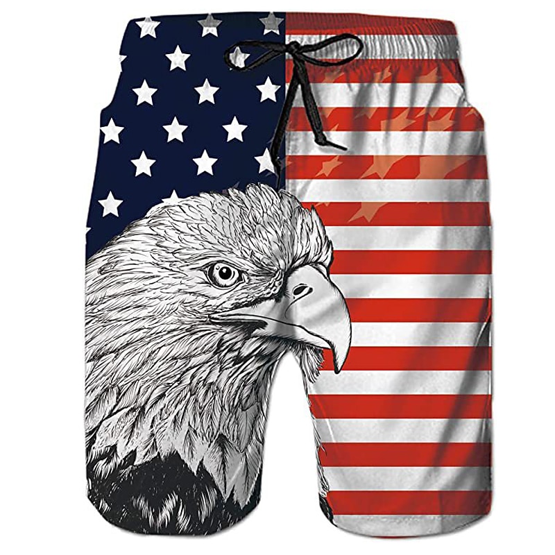 Homens Gráfico Animal Gato Calção de Banho Bermuda de Surf Shorts de Natação Cintura Média Roupa de rua Havaiana Boho Casual Diário Feriado Com Cordão Cintura elástica Impressão 3D Designer Roupa de 2025 por $19.99 –P2