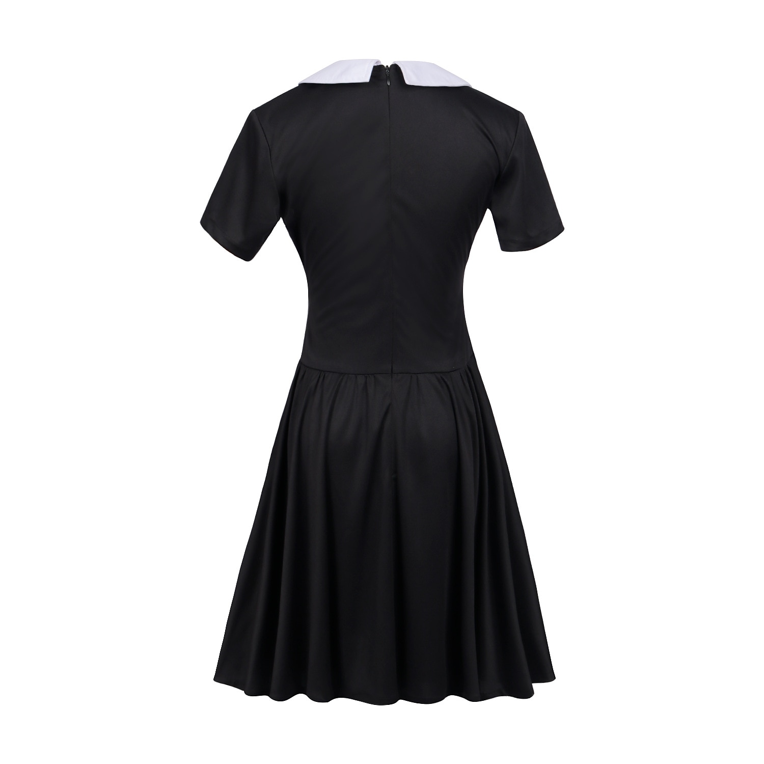The Addams Family Wednesday Addams Wednesday Party Black Dress Cosplay  Women NEW