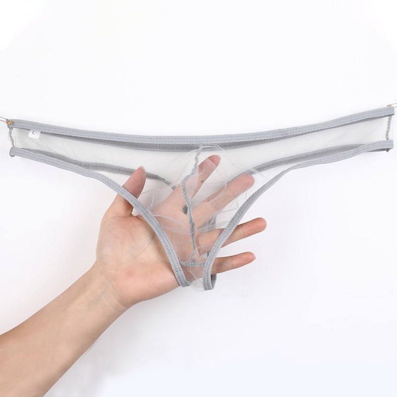 Bărbați 3 pachet Șlapi Lenjerie tanga Chiloți sexy Spandex Respirabil Απαλό Simplu Talie medie Negru Alb 2025 - $12.49 -P4