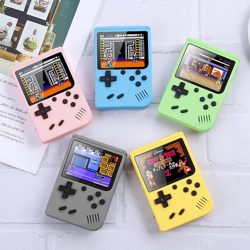 500 In 1 3 Inch LCD Video Toy Gaming Player Mini Handheld Games Toys Game Console For Kids Portable Game Playing Machine 2025 - $26.99 –P2