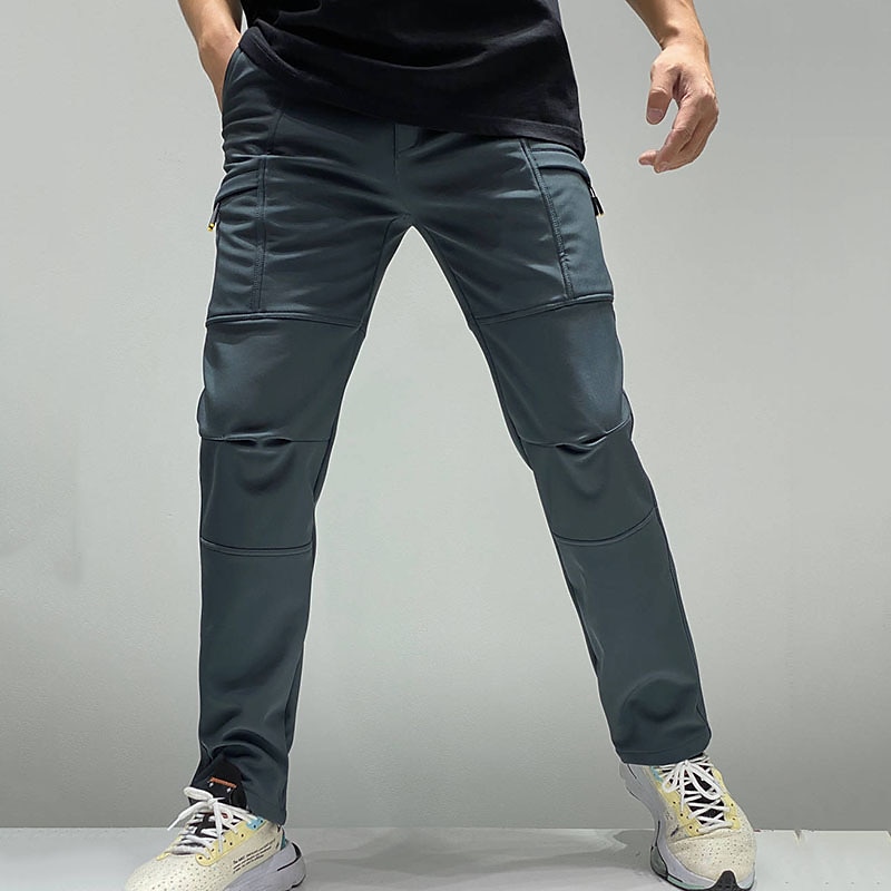 Per uomo Pantaloni da escursionismo impermeabili Pantaloni Foderati in Pile Pantaloni softshell Inverno Esterno Calore Termico Fodera in Pile Impermeabile Antivento Pantaloni Nero Blu marino Pile del 2025 a $48.99 –P6