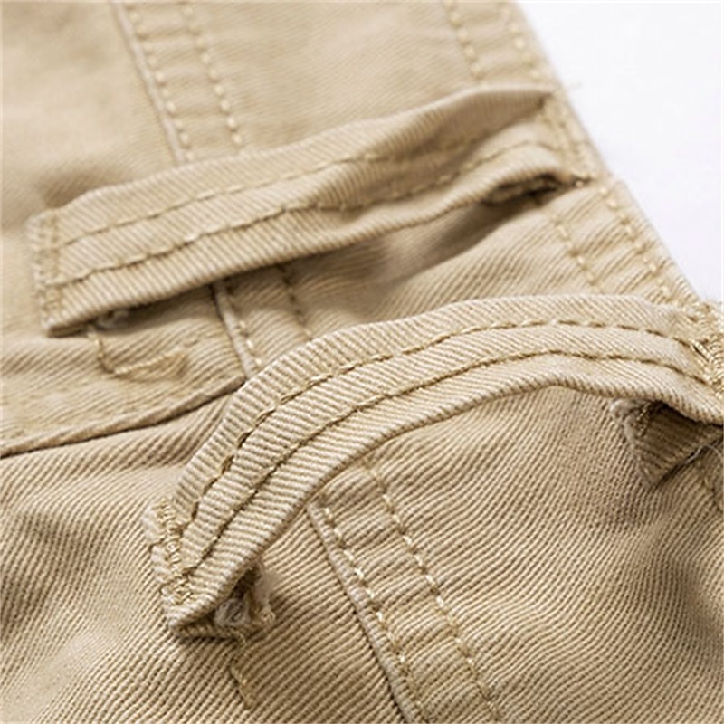 Herre Cargoshorts Shorts Shorts til turbruk 6 lommer عادي Komfort Pustende Knelengde Avslappet Daglig Gateklær 100 % bomull Sport Mote Blå Grønn Mikroelastisk 2025 - $21.99 –P8