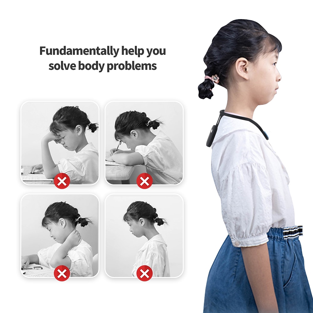 slimme houding corrector apparaat houding training realtime wetenschappelijke rughouding juiste nek bult corrector volwassen kind gezondheid 2025 - $25.99 –P4