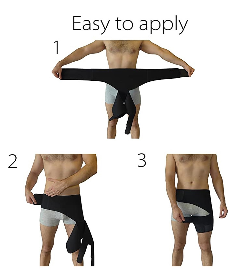 1PC Hip Brace for Sciatica Pain Relief | SI Belt/Sacroiliac Belt | Hip Pain| Compression Wrap for Thigh, Hamstring, Joints, Arthritis, Pulled Muscles | For Men, Women 2025 - $20.99 –P10