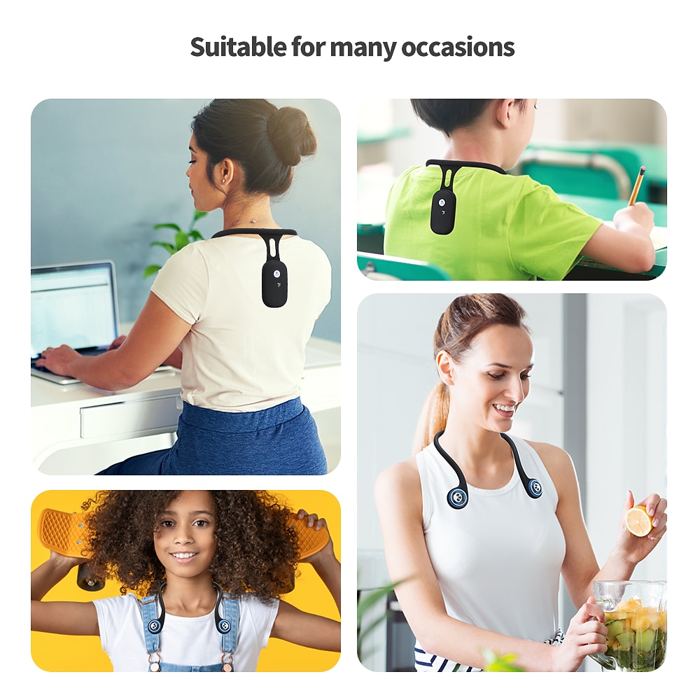 slimme houding corrector apparaat houding training realtime wetenschappelijke rughouding juiste nek bult corrector volwassen kind gezondheid 2025 - $25.99 –P5