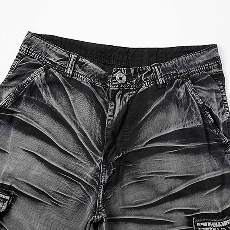 Bărbați Pantaloni Scurți Cargo Pantaloni scurți Camo Pantaloni Scurți Σορτς πεζοπορίας Picior drept 6 Buzunar Culoare Camuflaj Confort Purtabil Muncă Zilnic Șic Stradă Casual Negru Verde Militar 2026 - $32.99 –P9