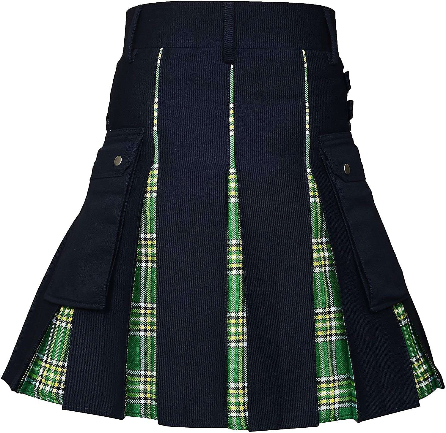 Retro Punk a gotika Skotské užitkové kilty Ren Faire Pánské Keltské Plesová maškaráda Večírek Dospělé Sukně 2025 - $45.99 –P12
