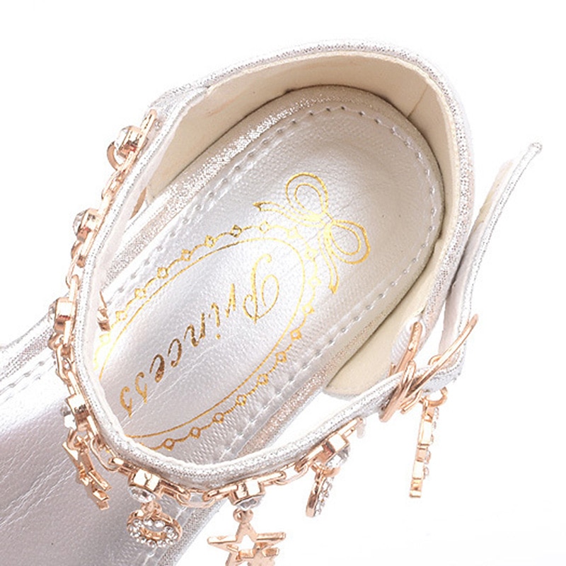 Zapatos de princesa Elsa de cuento de hadas de Frozen para niñas, película de cosplay, lentejuelas, Halloween, zapatos plateados, dorados y rosados, Halloween, carnaval, mascarada, disfraces de plástico de poliéster. 2026 - $47.99 –P19