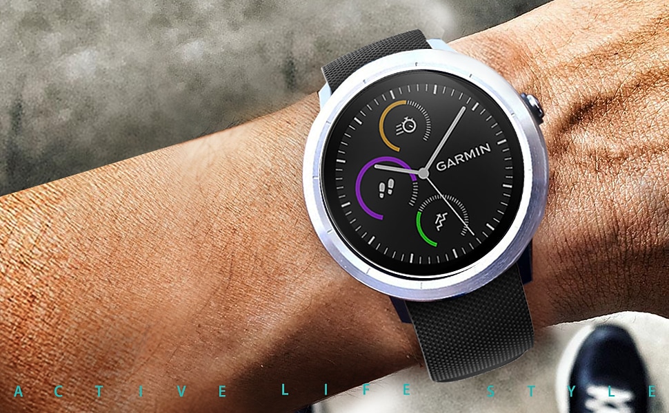 Bracelet silicone sport 18mm 20mm 22mm pour Garmin Forerunner 265S 265 Venu 3S 3 Active 5 Vivoactive 4S 4 Vivomove Sport Luxe HR Approach S42 S40 S12 de 2025 ? $9.99 –P5