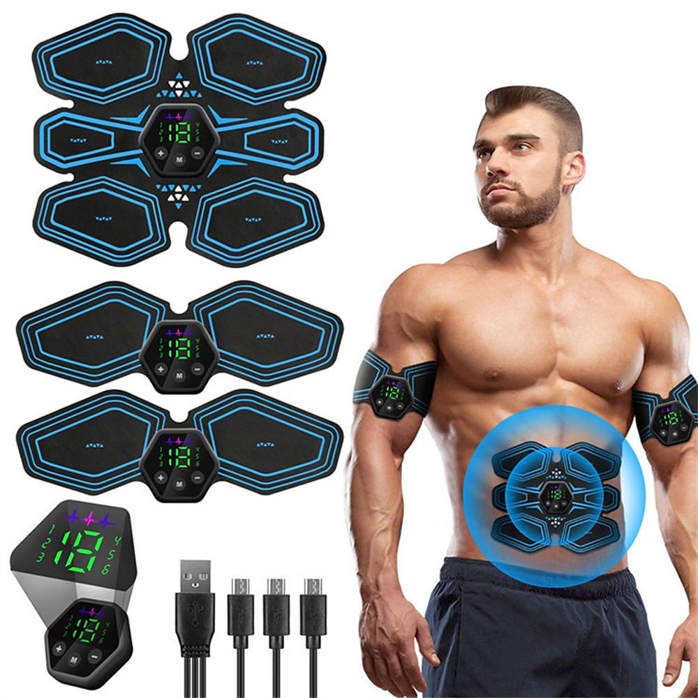Trainer EMS Buikspier Stimulator Heup Trainer Slimme Spieren Elektrostimulator Toner Voor Fitness Vet Verbranden Gewichtsverlies Valentijnsdagcadeau 2026 - $37.99 –P11