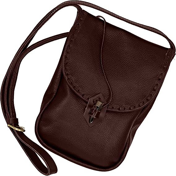 ימי הביניים רנסנס תיק Pouch תיק קרוס בודי פיראט ויקינג Ranger קַשׁתוּת תחפושות בגדי ריקוד נשים קלטי ויקינג פנטזיה נשף מסכות מסיבה\אירוע ערב מבוגרים שק 2025 - €25.99 –P6