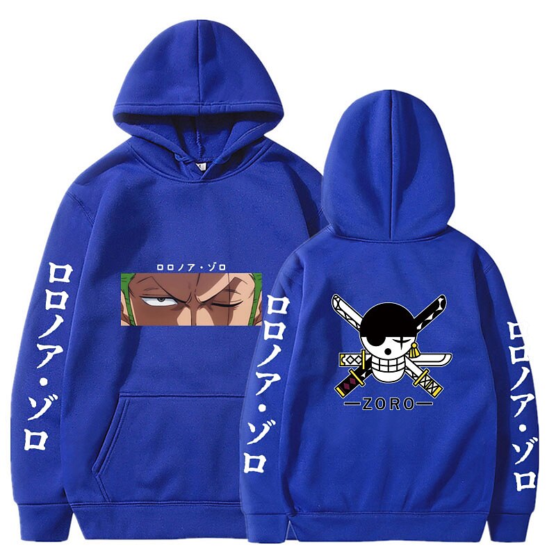set con roronoa zoro felpa oversize con cappuccio e bracciale in pu calzini 3 pezzi abiti one piece scimmia d. stampe grafiche anime rufy che stampano stile harajuku per uomo, donna, adulto, unisex, del 2025 a $39.99 –P11