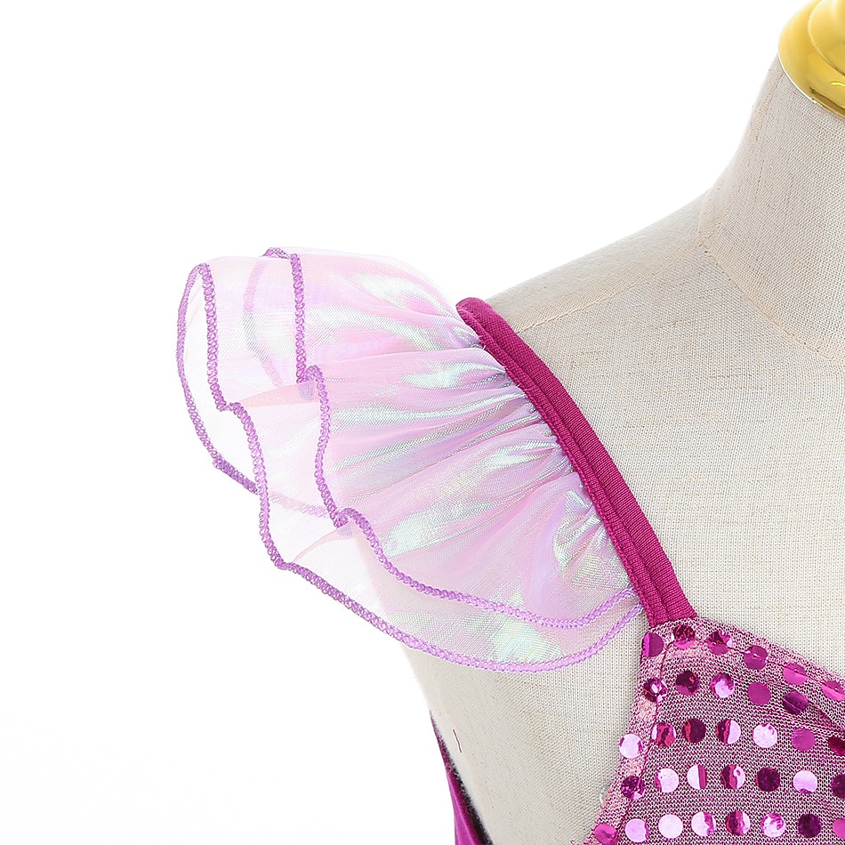 Malá mořská víla Malá mořská víla Aqua Princess Šaty Téma Party Kostým cosplay Filmové kostýmy for Dívčí Dětské Karneval Plesová maškaráda 2025 - $22.99 –P7