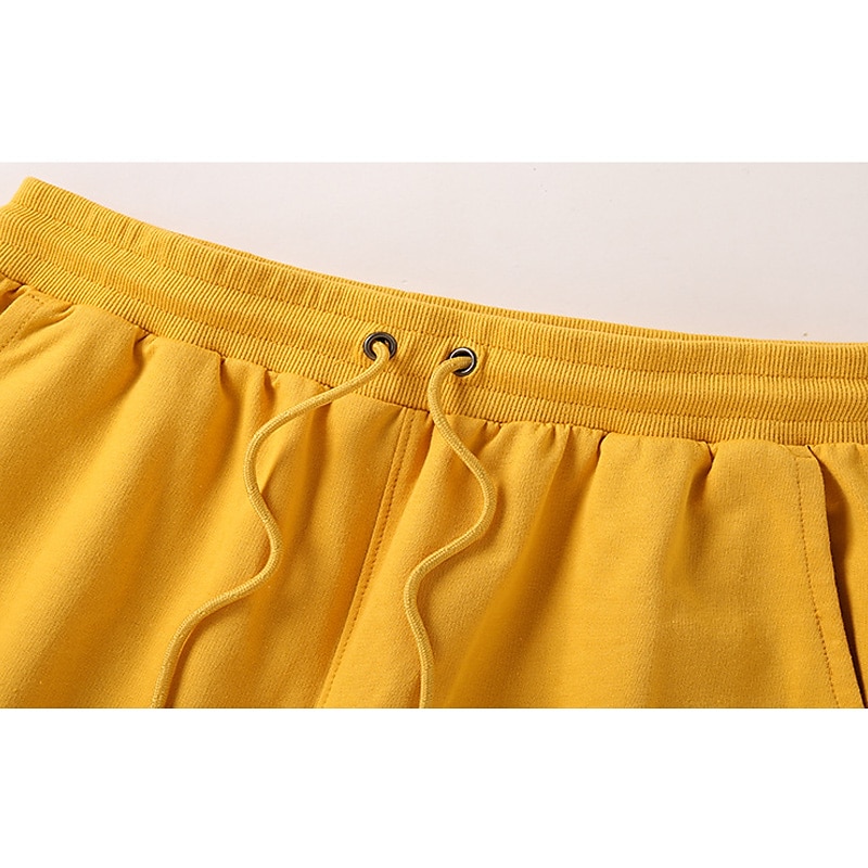 Homens calções atléticos Shorts de moletom Shorts Terry Bolsos Com Cordão Cintura elástica Tecido Conforto Ao ar livre Diário Para Noite Moda Roupa de rua Preto Branco de 2025 por $13.99 –P10