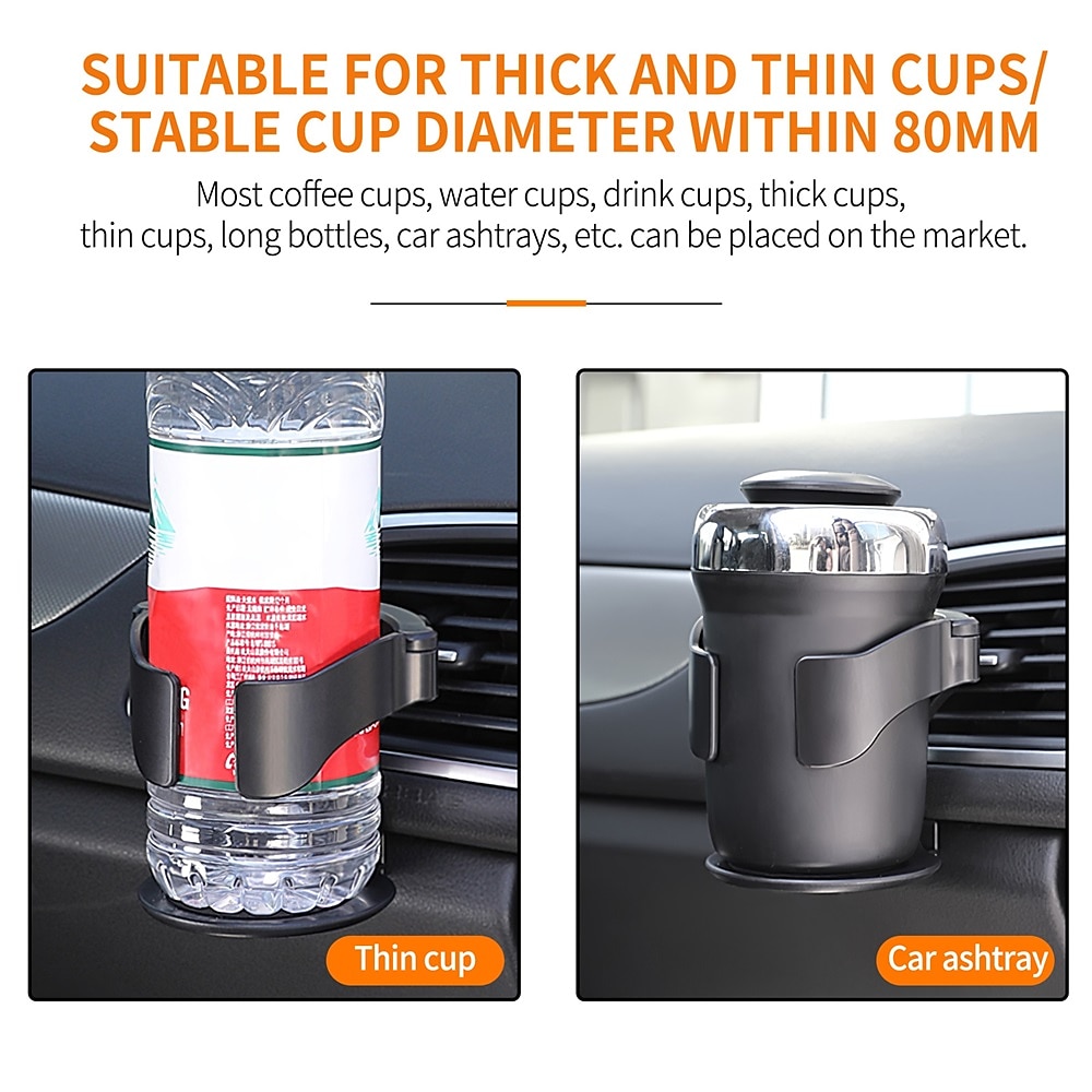 New Car Air Vent Drink Cup Bottle Holder AUTO Car Truck Water Bottle Holders Stands Car Cup Rack For Car Water Bottle Ashtray 2026 - $11.99 –P3