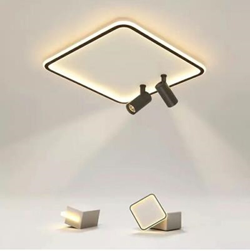 Lampade A Led Da Soffitto Con Faretto Per Camera Da Letto Rotonda/Quadrata Studio Per Bambini Showroom Soggiorno Moderne Faretti Per Interni Lampade Luster Fixture del 2025 a $215.89 –P1