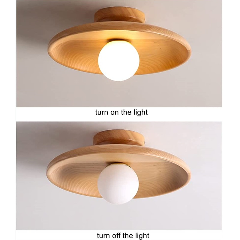 led-plafondlampen 18 cm hallicht gangpadlicht aluminium kristal vintage stijl stijlvolle Scandinavische stijl warm licht 2025 - $57.99 –P5