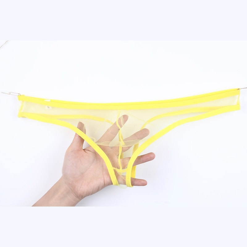 Bărbați 3 pachet Șlapi Lenjerie tanga Chiloți sexy Spandex Respirabil Απαλό Simplu Talie medie Negru Alb 2025 - $12.49 -P3