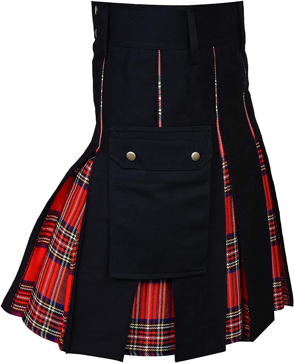 Retro Punk a gotika Skotské užitkové kilty Ren Faire Pánské Keltské Plesová maškaráda Večírek Dospělé Sukně 2025 - $45.99 –P2