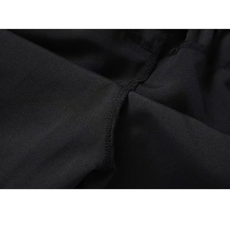 Men's Athletic Shorts Cropped Pants Casual Shorts Capri Pants Drawstring Elastic Waist Plain Quick Dry Calf-Length Outdoor Going out Fashion Streetwear Black Blue Micro-elastic 2025 - $14.99 –P8