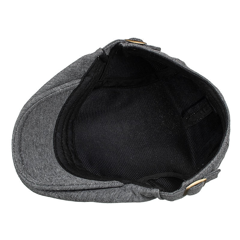 Férfi Vadászsapka Rikkancs sapka Cabbie sapka Newsboy Hat Fekete Sötét tengerészkék Pamut 1920-as évek divatja Modern Kortárs Kedves Odjeća za aktivnosti na otvorenom Alkalmi / Napi Sima Klasszikus 2025 - $16.49 –P10