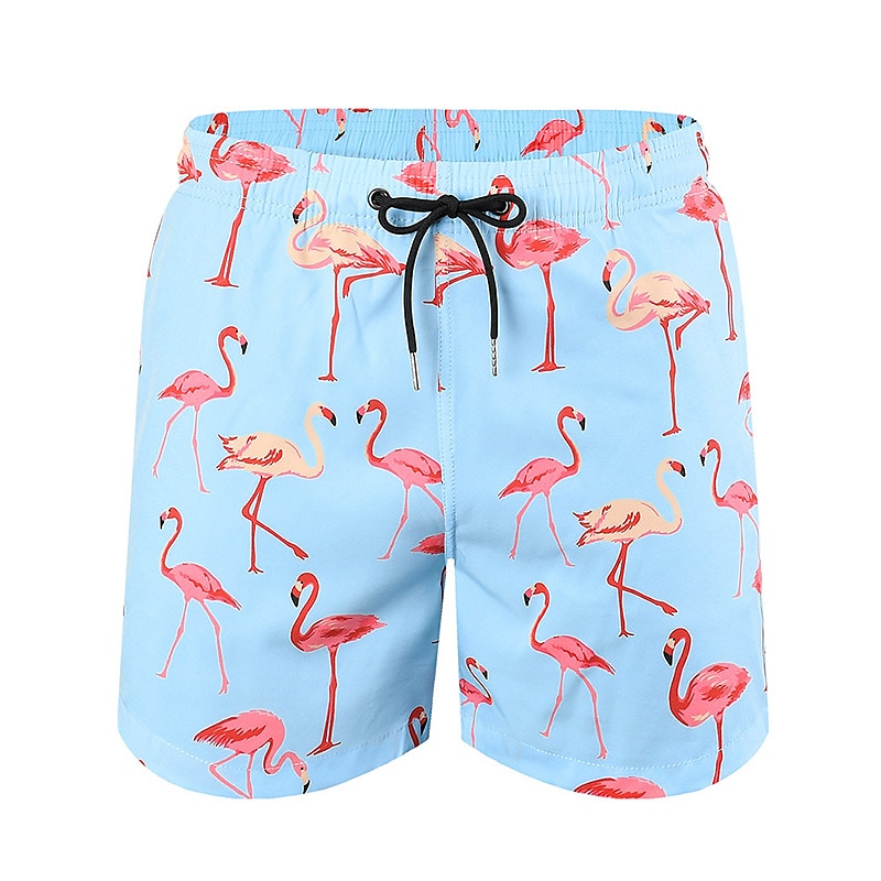 Men's Board Shorts Swim Shorts Swim Trunks Summer Shorts Drawstring Elastic Waist 2 in 1 Graphic Comfort Breathable Short Casual Holiday Beach Hawaiian Stylish Gradient blue Black 2025 - $20.99 –P2