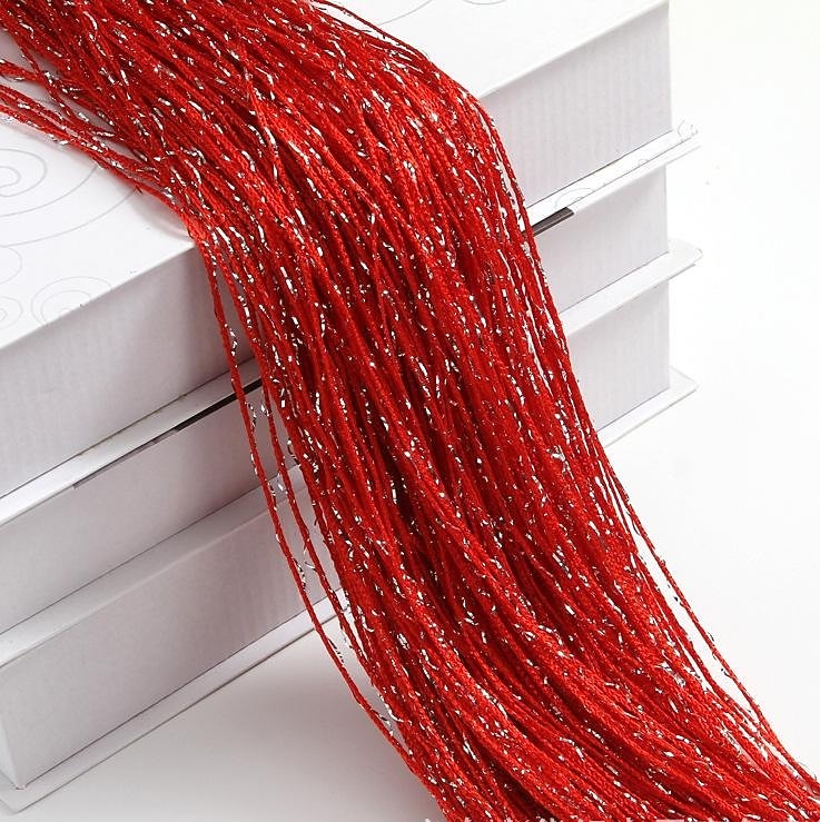 1PCS 100cm*200cm Fly Screen Fringe Tassel Curtain String Sparkle Curtains Bedroom Curtains Room Decor Divider Door Window Decor 2026 - $9.99 –P3