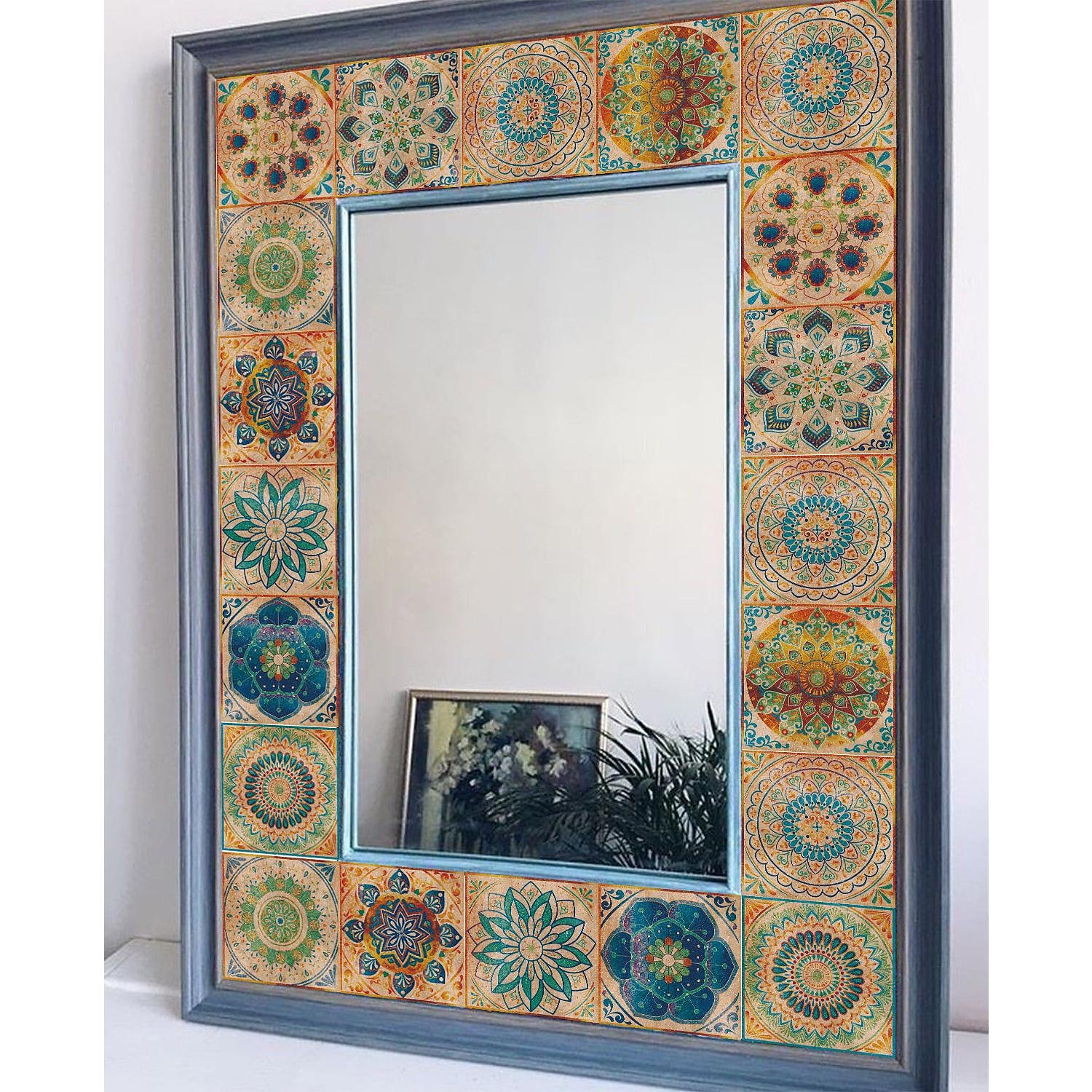 24 uds/48 Uds pegatinas de azulejos cocina creativa baño sala de estar pegatinas de pared autoadhesivas impermeables pegatinas de azulejos de moda 2025 - $13.99 –P11