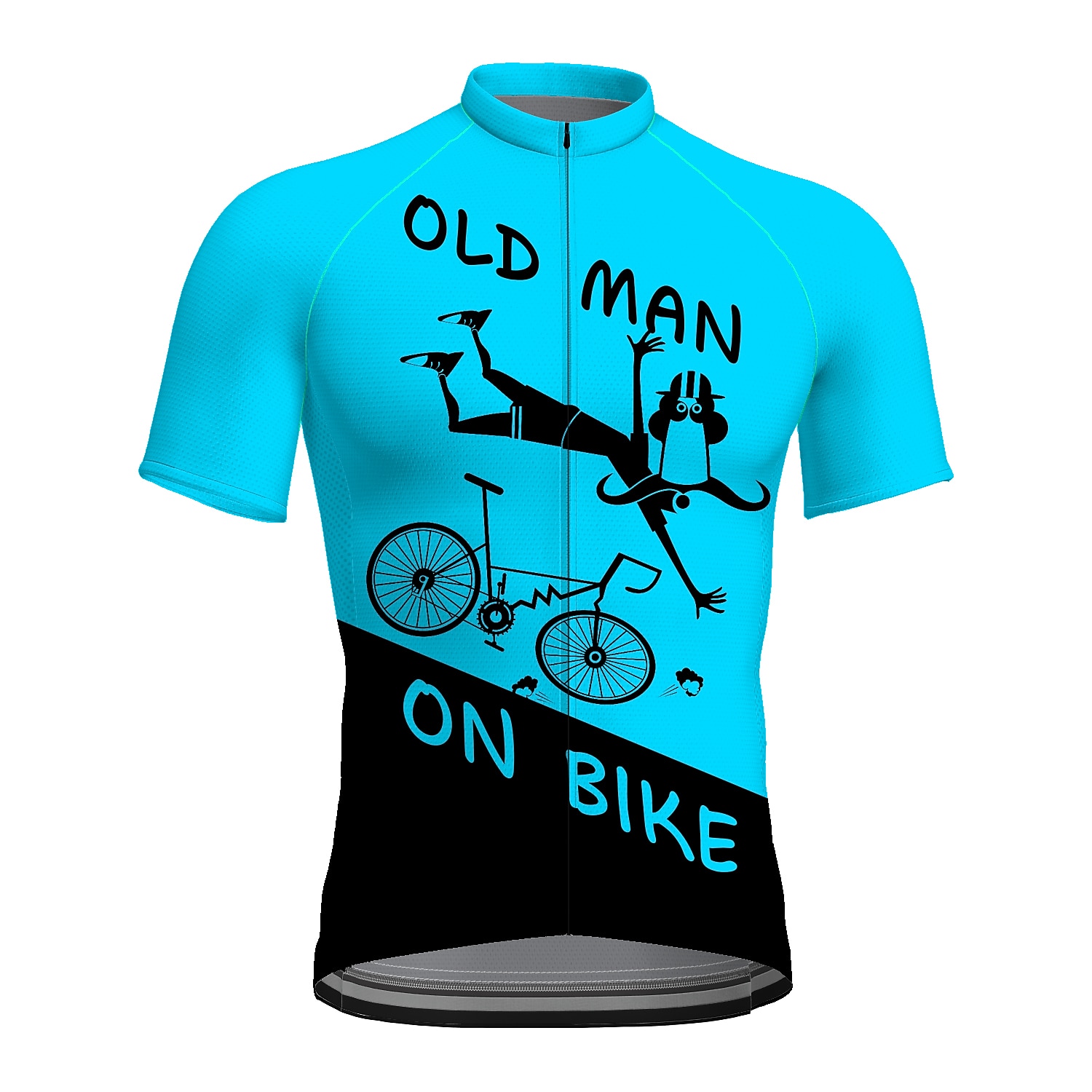 Per uomo Maglia da Ciclismo Grafico Divertente VECCHIO IN BICICLETTA Manica Corta Bicicletta Maglia Top con 3 tasche posteriori Mountain Bike MTB Ciclismo su strada Asciugatura Rapida Strisce del 2026 a $30.99 –P14