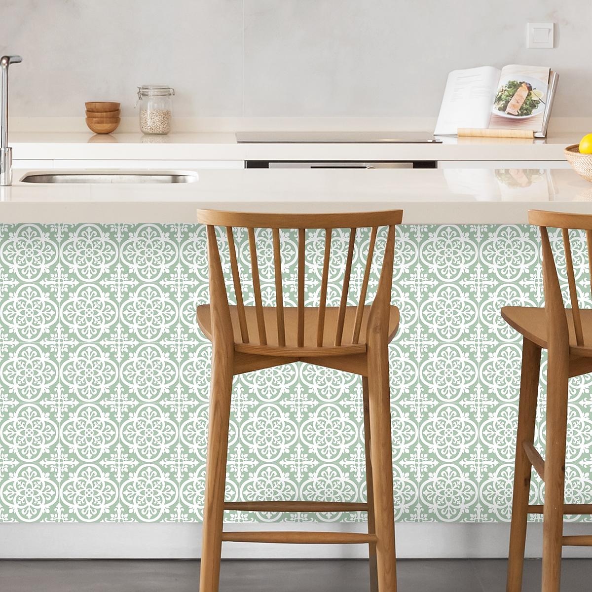 Vintage Self-Adhesive Tile Sticker Square Peel and Stick Non-Slip Waterproof Removable PVC Bathroom Kitchen Home Decor Floor Wall Stair Tile Sticker 2025 - $13.99 –P10