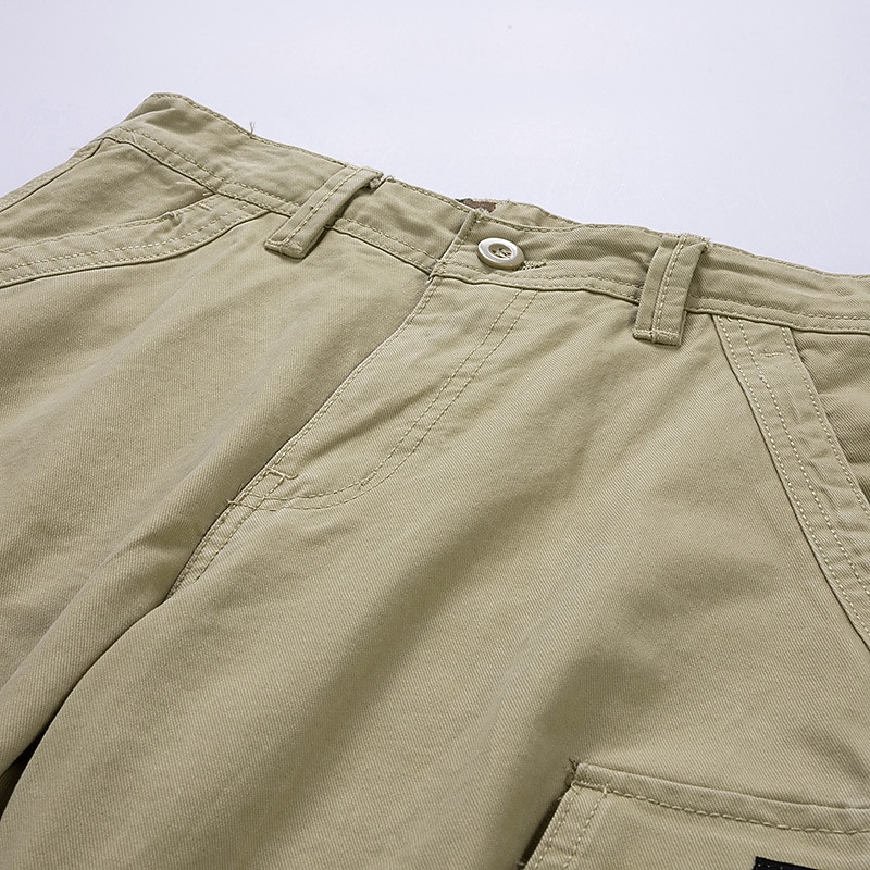 Herren Cargo Shorts Kurze Hosen Shorts Kurze Hosen Multi Pocket Gerade geschnitten Bedruckt Einfarbig Komfort tragbar Knielänge Outdoor Täglich Sport Stilvoll Schwarz Blau 2026 - $26.99 –P11
