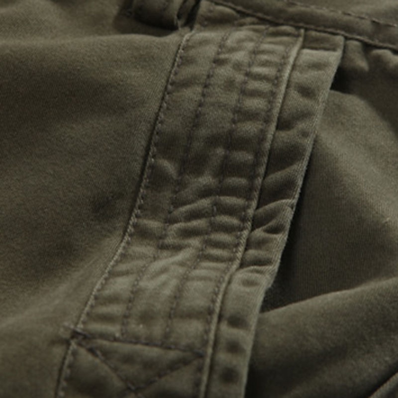 Hombre Pantalón Corto Cargo Pantalón corto Multi bolsillo Pierna recta Color sólido Comodidad Listo para vestir Longitud de la rodilla Exterior Diario Deportes Elegante Negro Verde Ejército 2026 - $38.99 –P5
