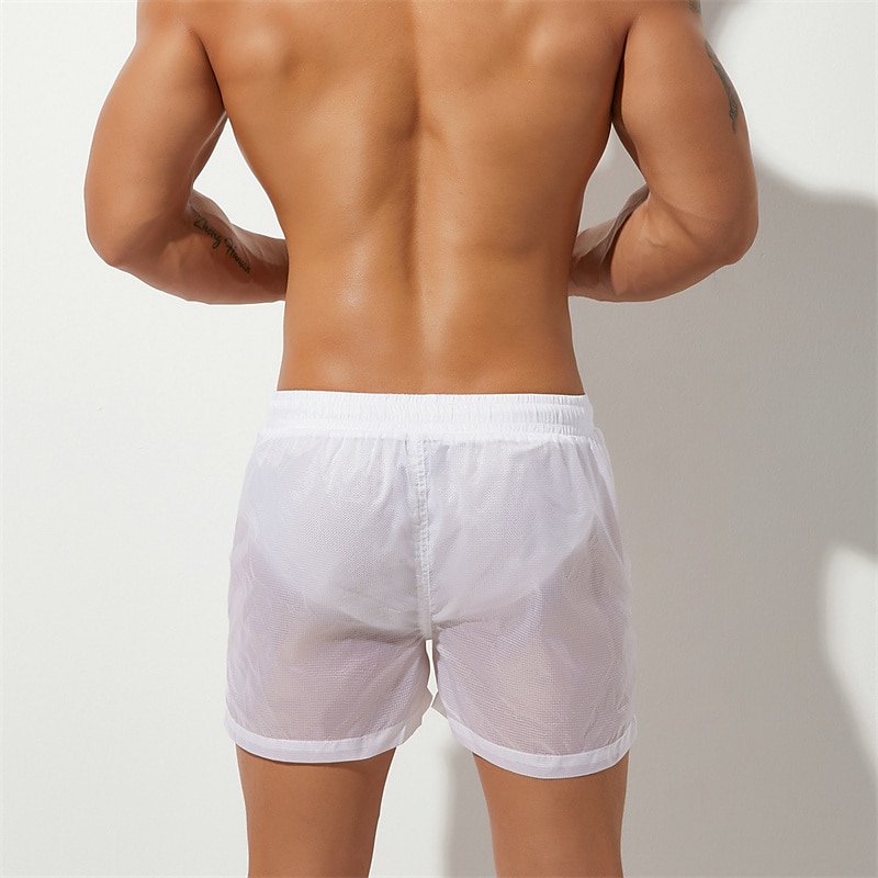 Hombre Pantalones de Surf Pantalones de Natación Boxers de Natación Pantalones cortos de playa Correa Cintura elástica Plano Transpirable Secado rápido Corto Casual Diario Festivos Elegante Sensual 2025 - €15.99 –P2