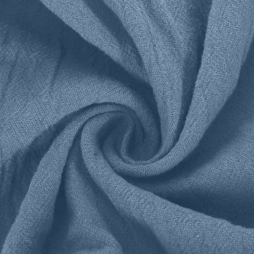 Damenhose aus Baumwollleinen mit Seitentaschen, weites Bein, locker lässig, Sommer, Herbst, Weiß, Hellblau, S, 2XL 2025 - $21.99 –P5