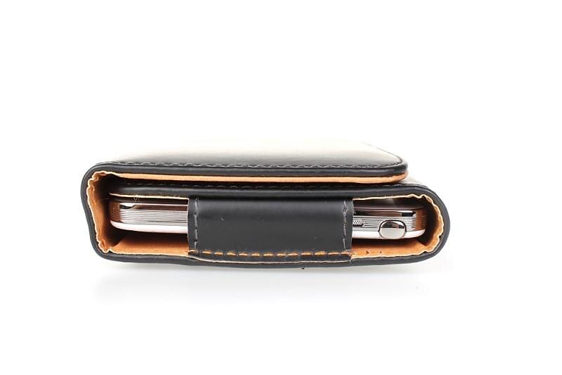 leren telefoonhoesje 7,2/6,5/6,2/5,2'' heuptas magnetische verticale telefoonhoes voor iPhone 14 Pro Max 13 12 11 etui hoes riemclip 2025 - $17.99 –P12